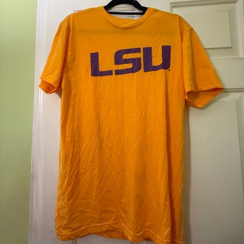 NWOT LSU Men's Orange T-Shirt